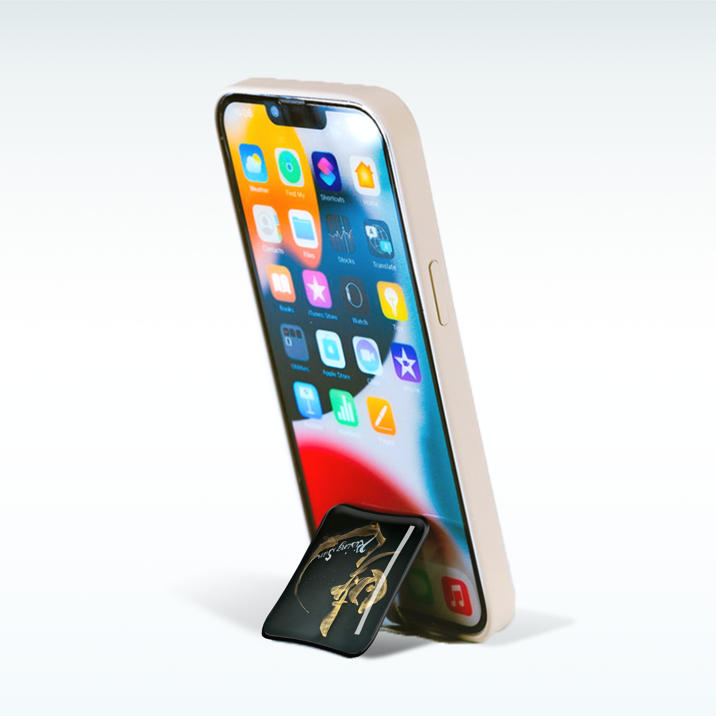 SYANTO Style クリエイターコラボデザイン スマホスタンドリング 内付け