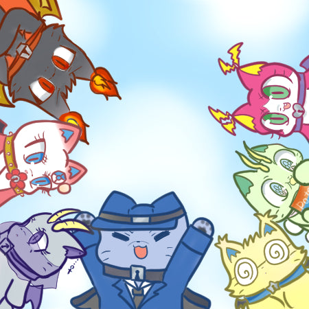 SYANTO Style Tsumineko Nagumo Smartphone Stand Ring Inner Paste