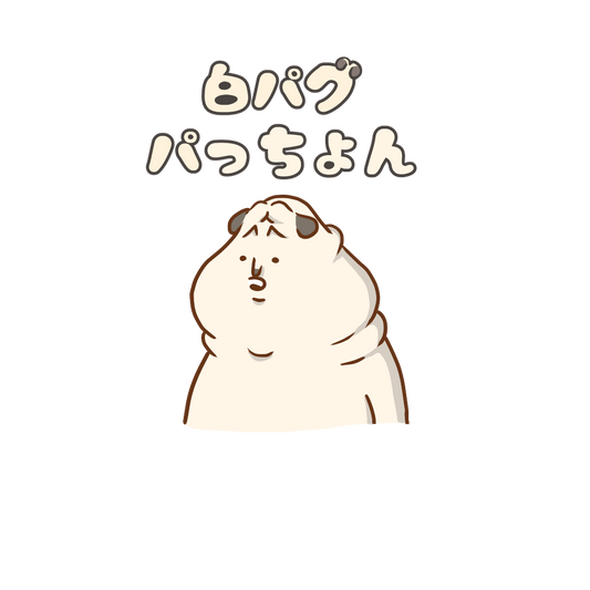 Entry No.04 White Pug Patchon Taxenorita SYANTO Style