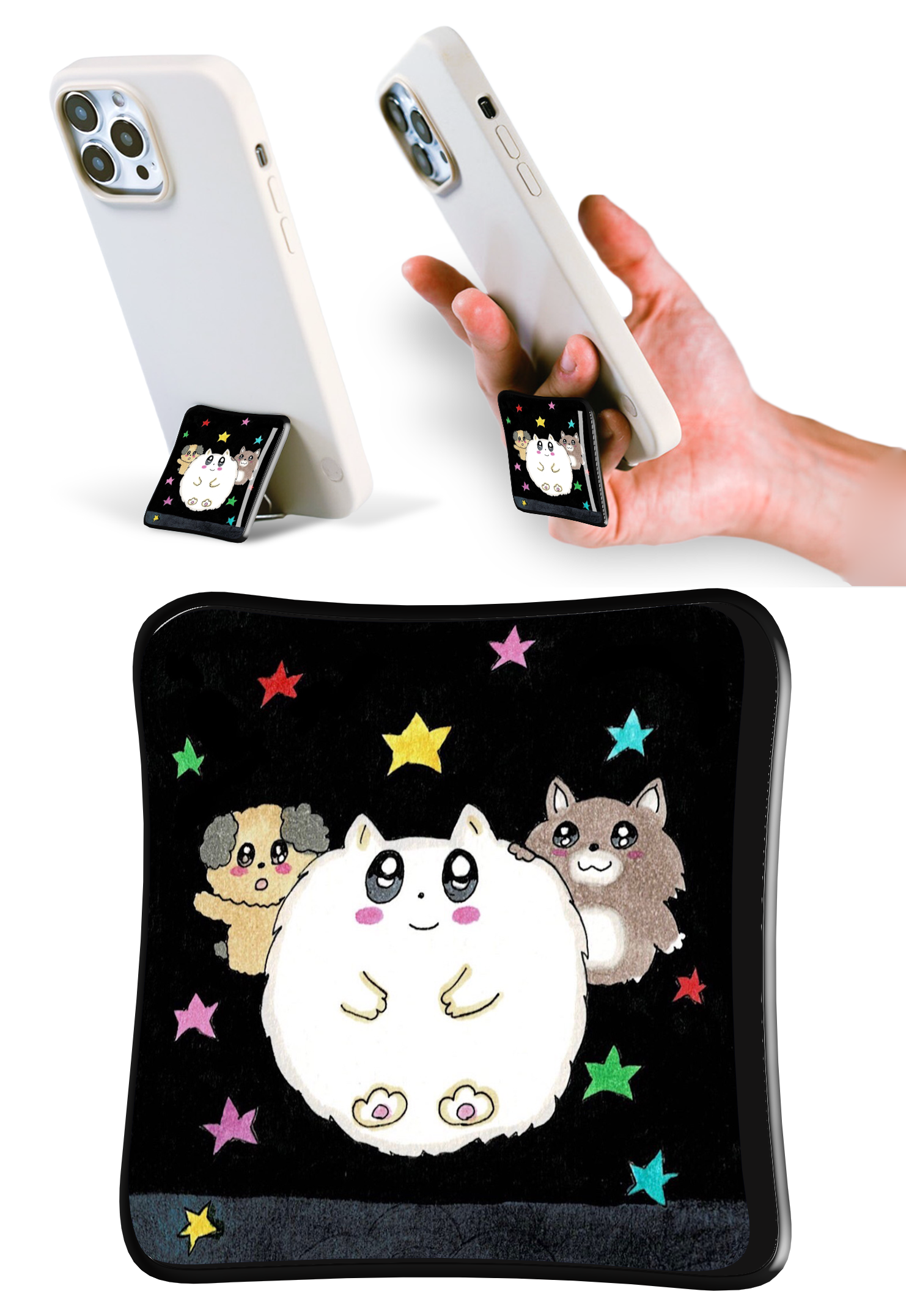 スマホスタンド付きコスメワゴン【新品・未使用】 楽天市場】スマホリング iPhoneリング iPhone リング ホールド