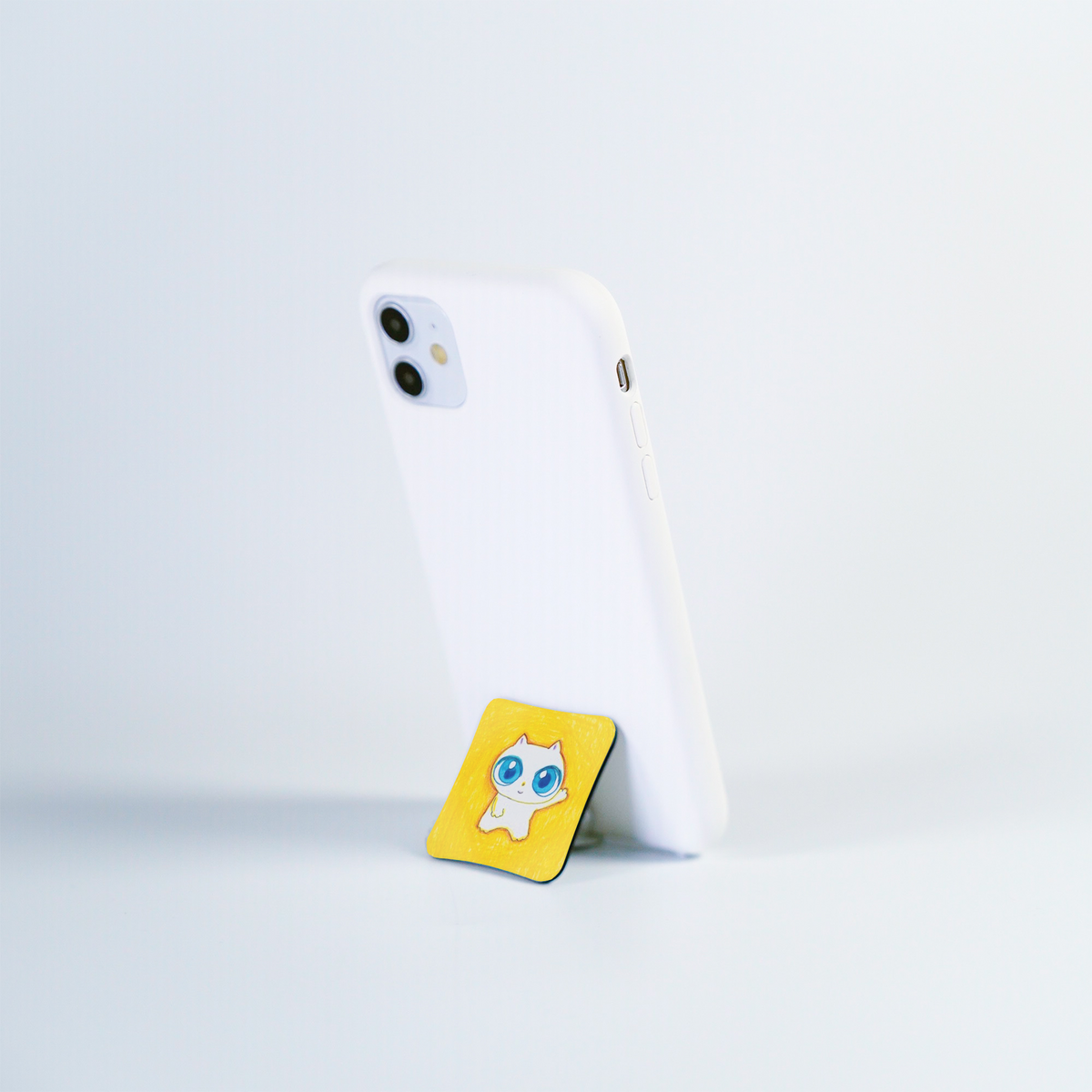 SYANTO Style しろちゃん きのみき スマホスタンドリング 内貼り