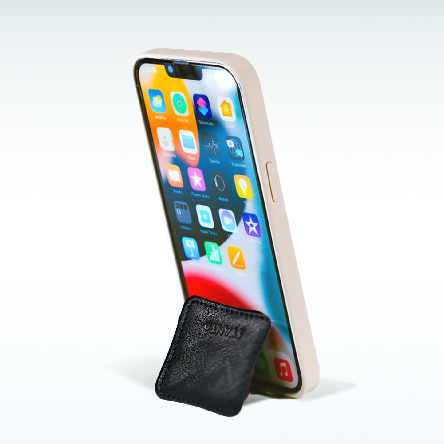 SYANTO Stand 牛革 スマホスタンド 内付け